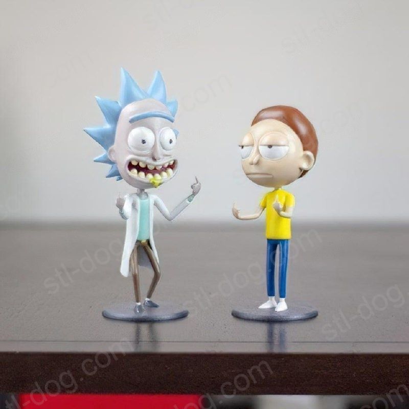 瑞克和莫蒂(Rick and Morty) 3D打印图纸